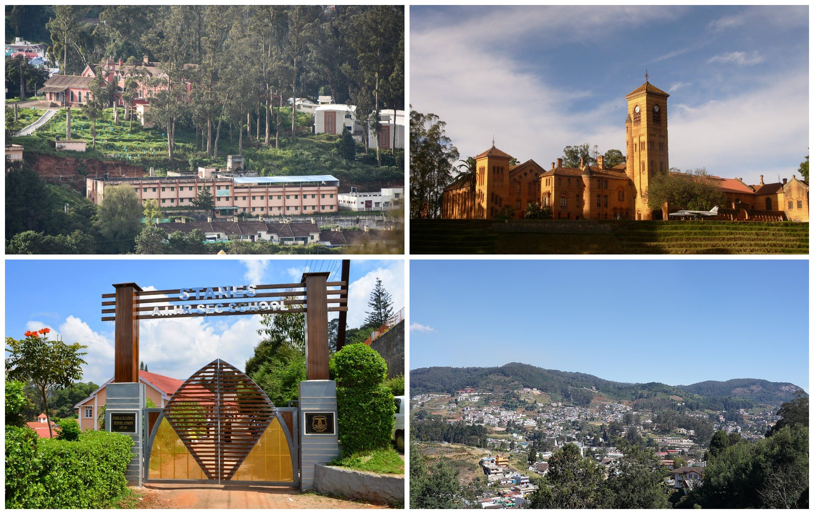 Collage of schools and colleges across the Nilgiris